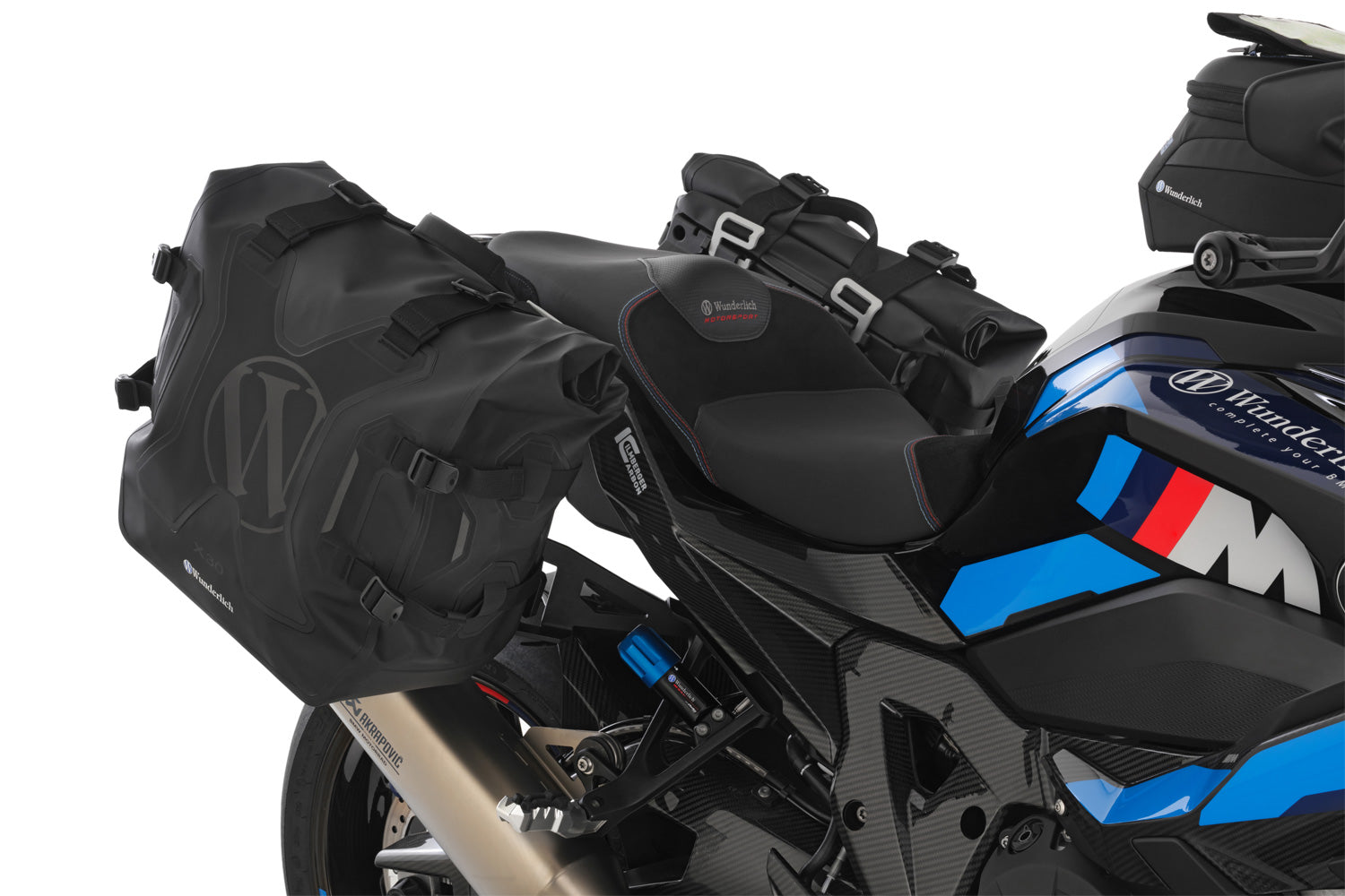Wunderlich - X-Luggage System Water Resistant Side Bags with Carrier for M 1000 XR