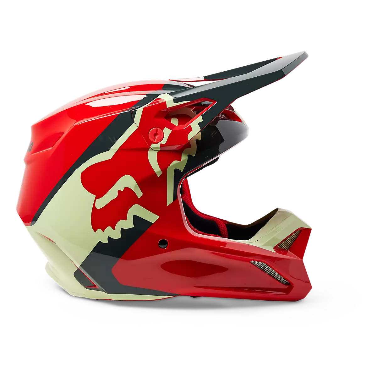 Fox Racing - V1 Xpozr Helmet Dot/Ece-Flo Red (30266-110)