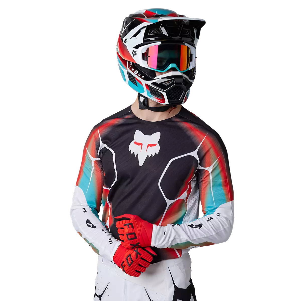 Fox Racing - 360 Syz Jersey-Black/White (30447-018)