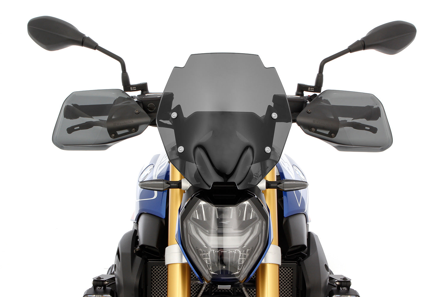 Windshield specially developed for sporty, ambitious riders
