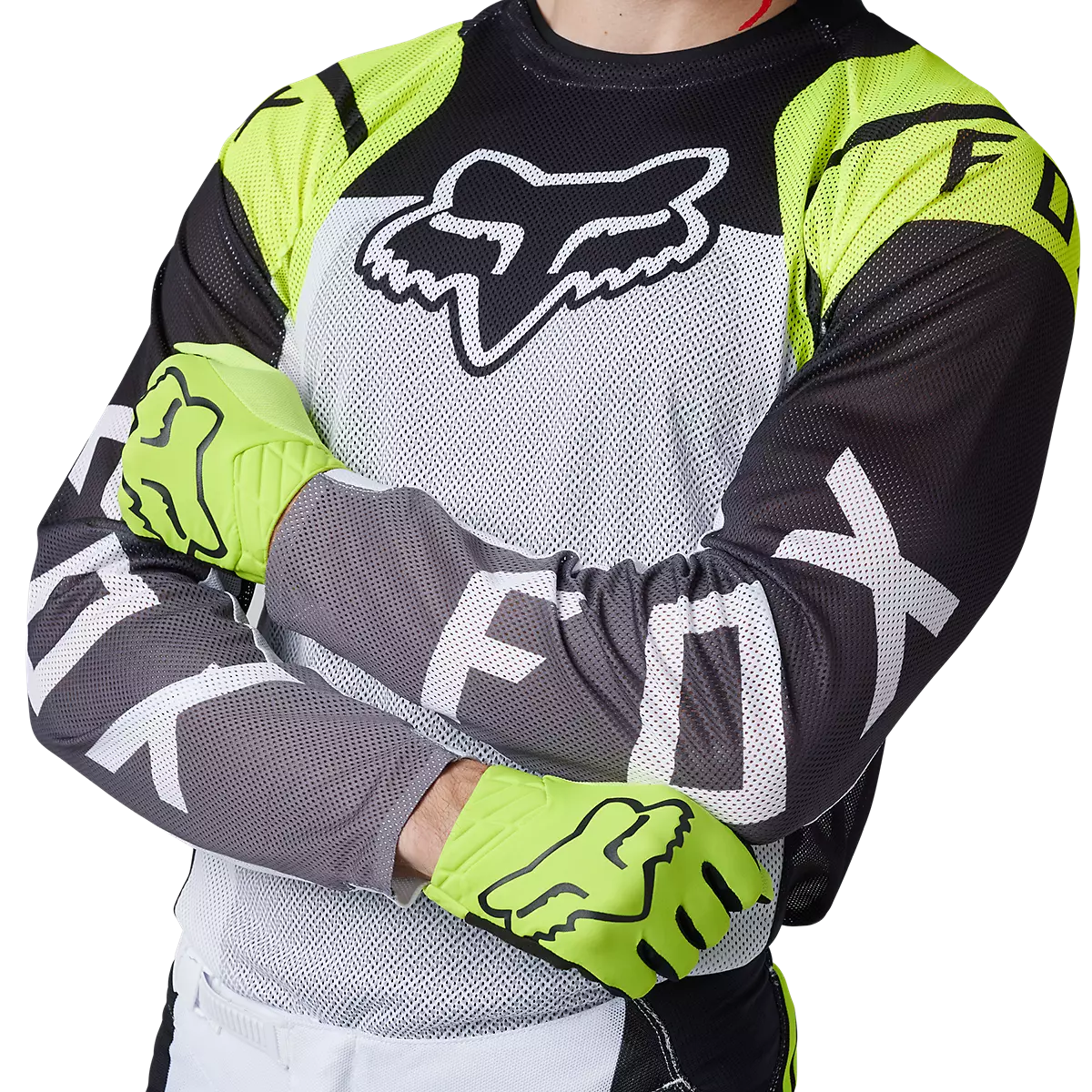 Fox Racing - Airline Jersey Sensory-Flo Yellow (30453-130)