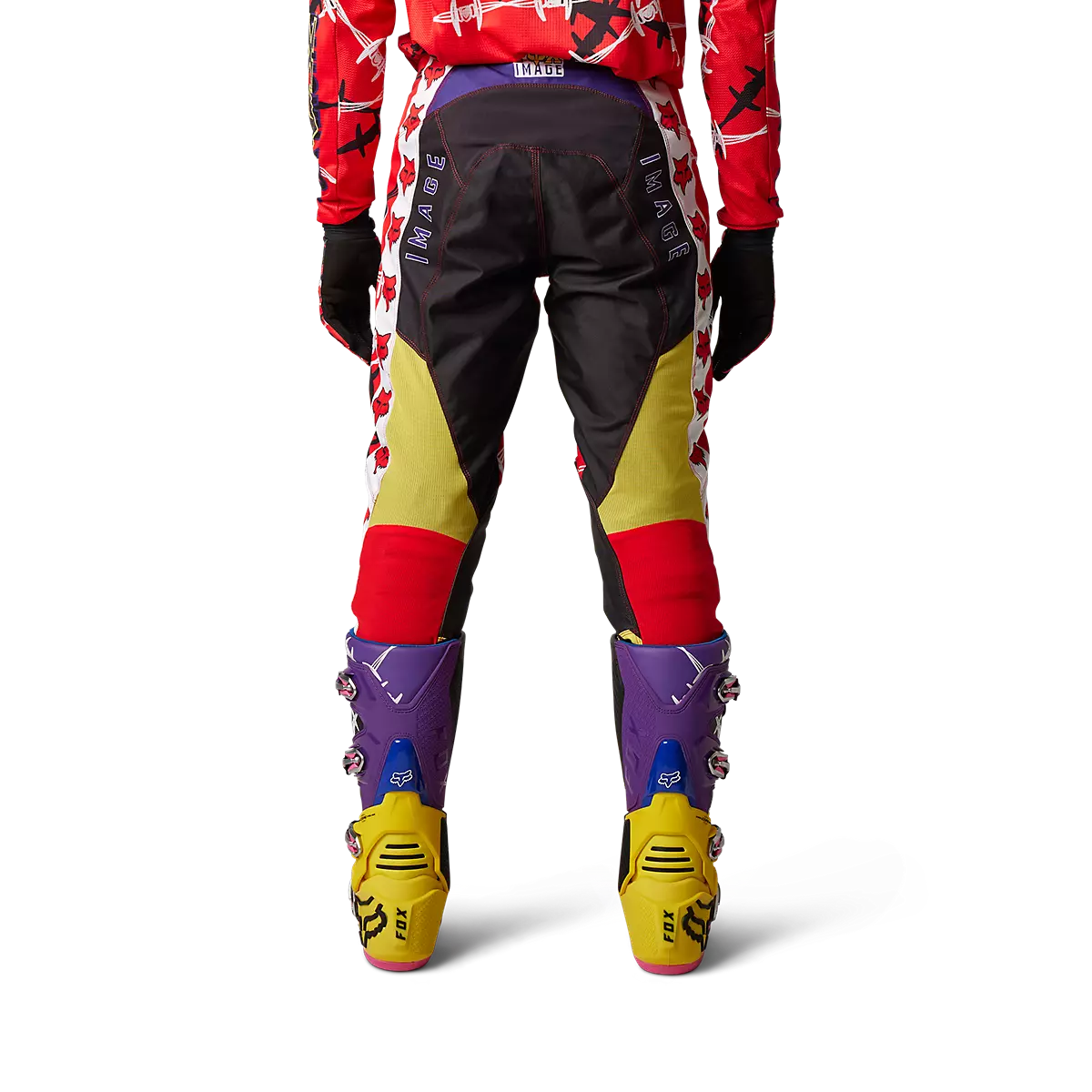 Fox Racing - 180 Barbed Wire SE Pants-Flo Red (30457-110)