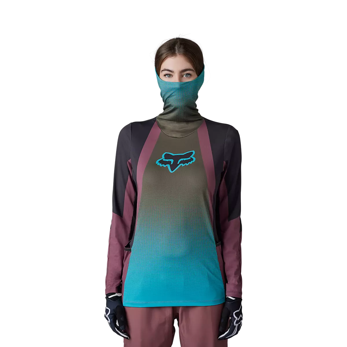 Fox Racing - Womens Ranger Drive Jersey Krux-Teal (30470-176)