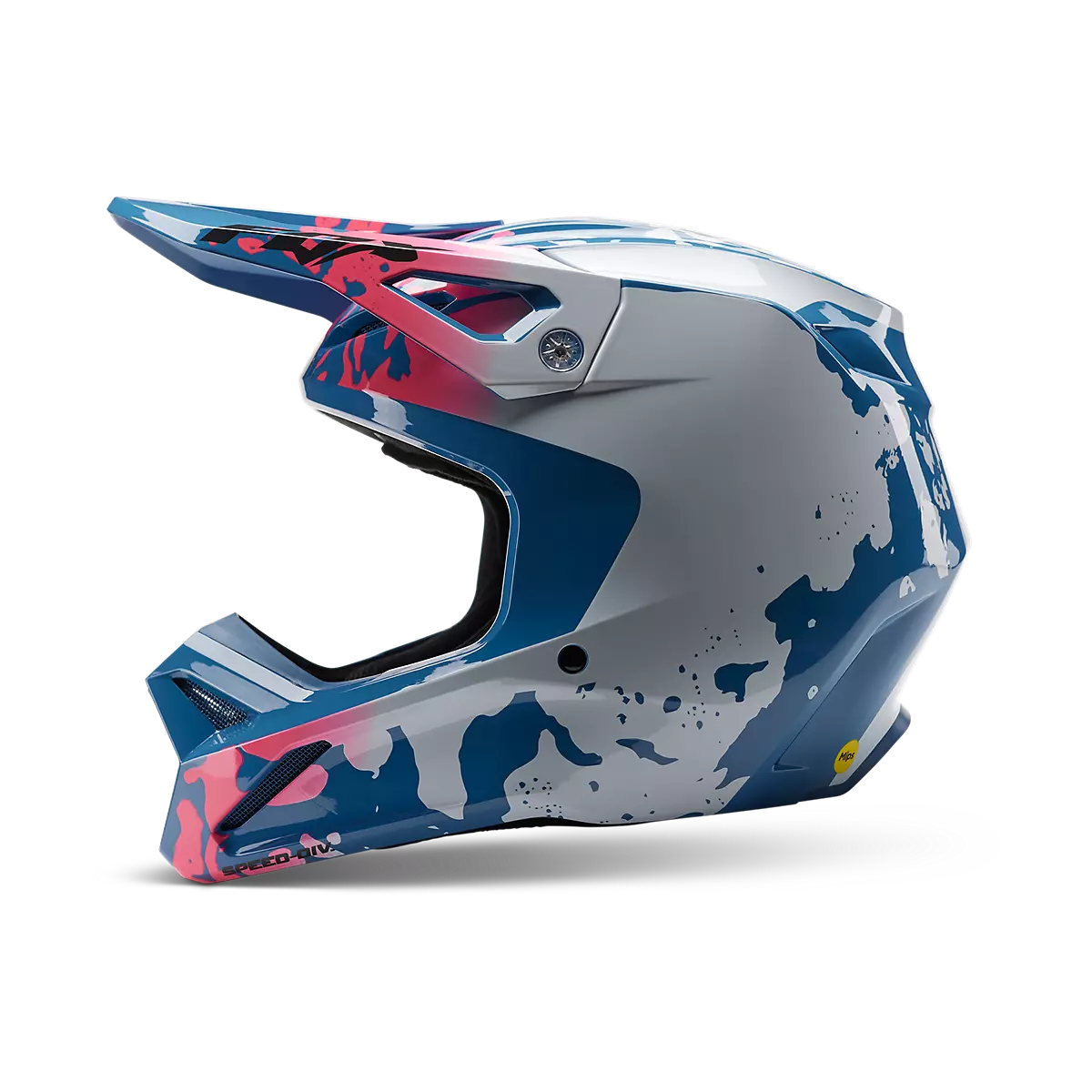 Fox Racing - YTH V1 Morphic Helmet-Blueberry (30483-430)