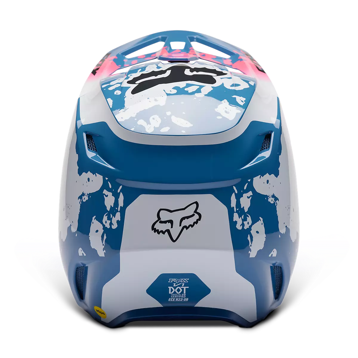 Fox Racing - YTH V1 Morphic Helmet-Blueberry (30483-430)