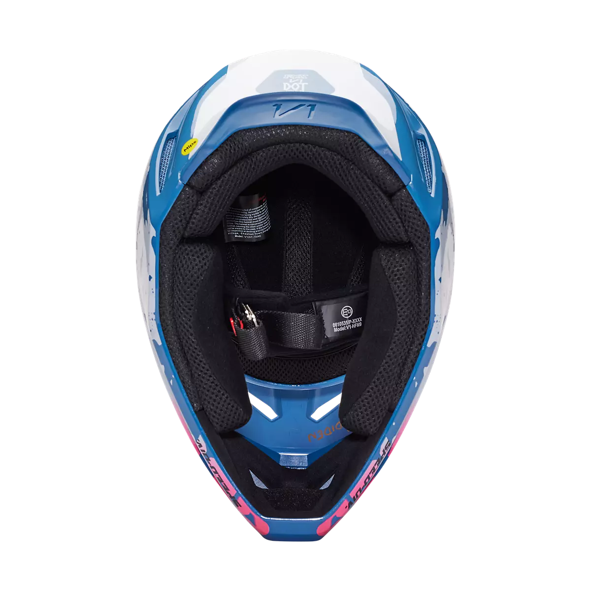 Fox Racing - YTH V1 Morphic Helmet-Blueberry (30483-430)