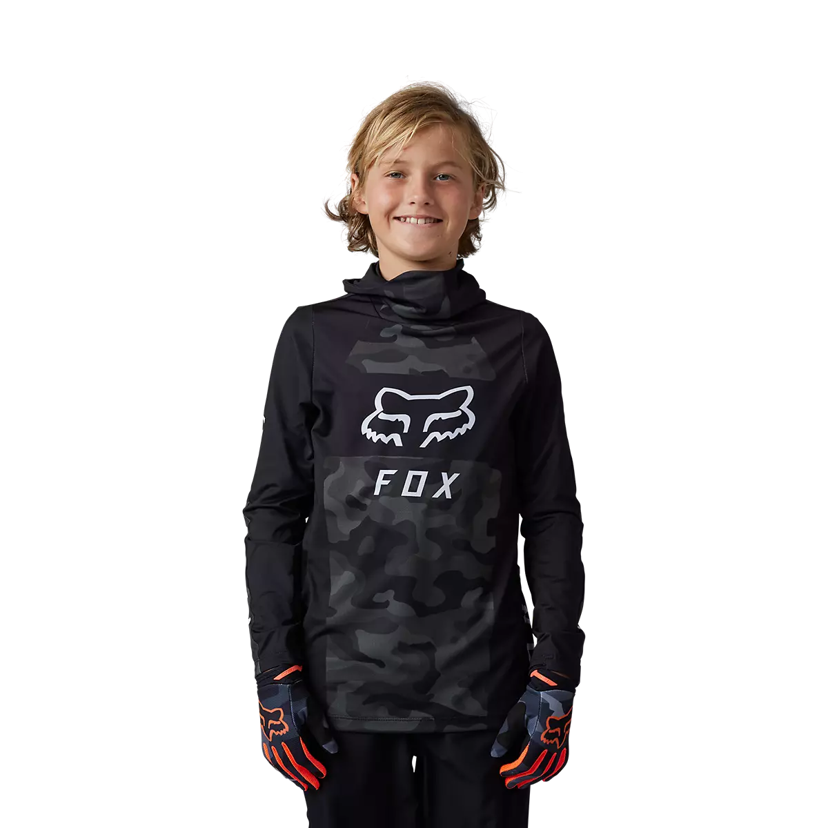 Fox Racing - Youth Ranger Drive Krux SXS Jersey-Black Camo (30489-247)