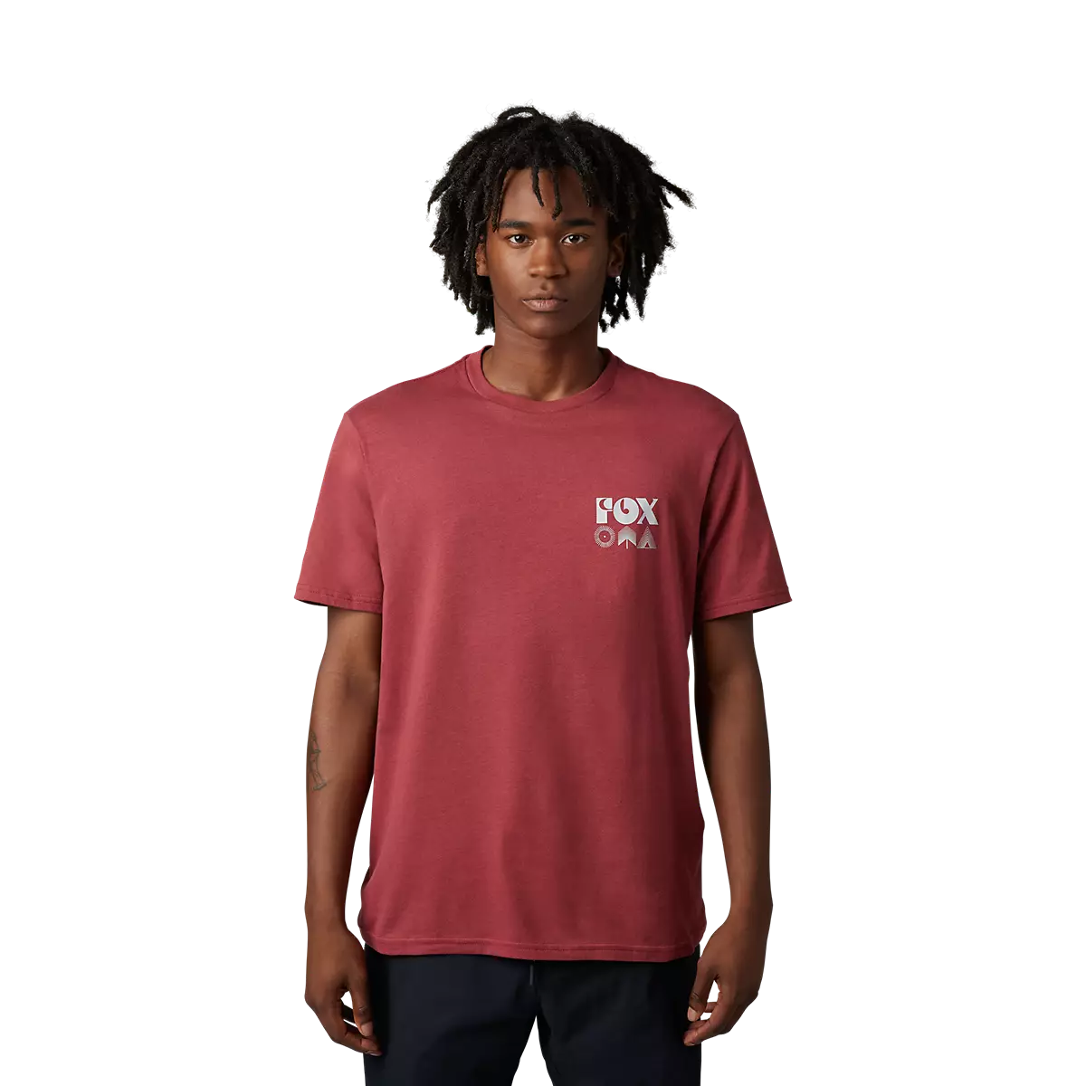 Fox Racing - Rockwilder Short Sleeve Premium Tee-Scarlet (30518-371)