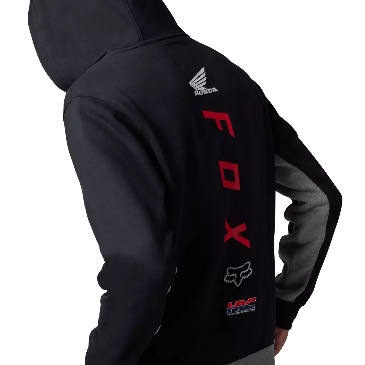 Fox Racing - Fox X Honda Zip Hoodie-Black (30578-001)
