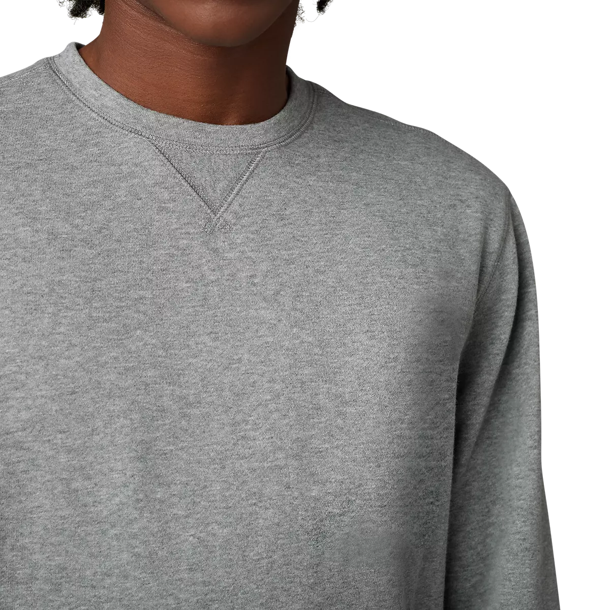 Fox Racing - Level Up Crew Sweatshirt-Heather Graphite (30585-185)