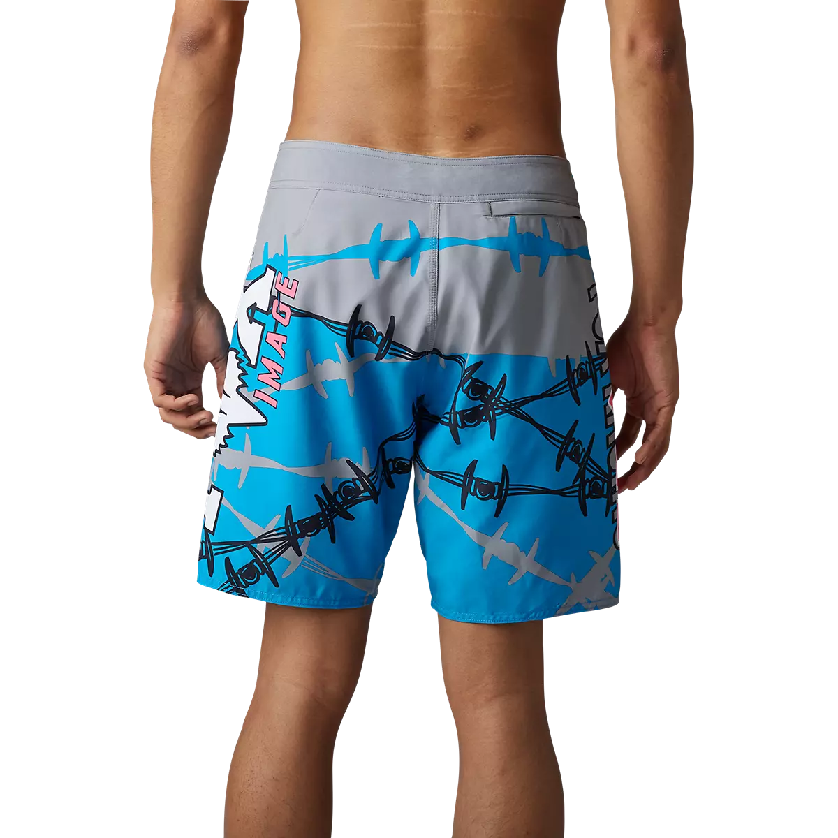 Fox Racing - Barb Wire Boardshorts 19"-Blue/Grey (30725-024)
