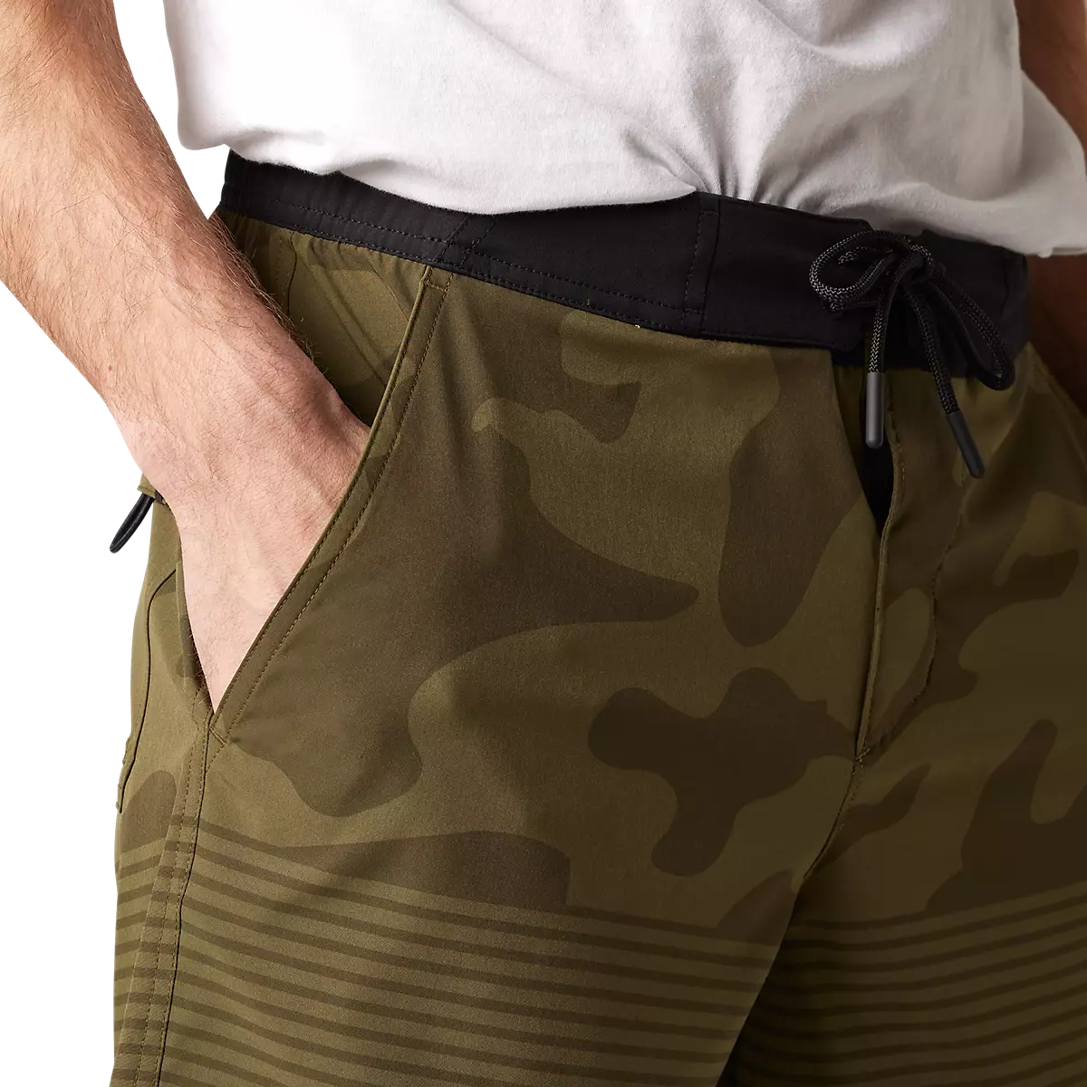 Fox Racing - Vzns Camo Hybrid Shorts-Olive Green (30731-099)