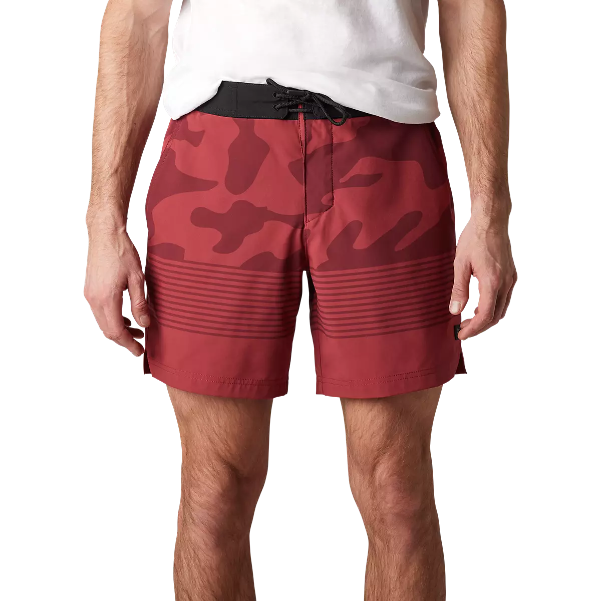 Fox Racing - Vzns Camo Hybrid Shorts-Scarlet (30731-371)