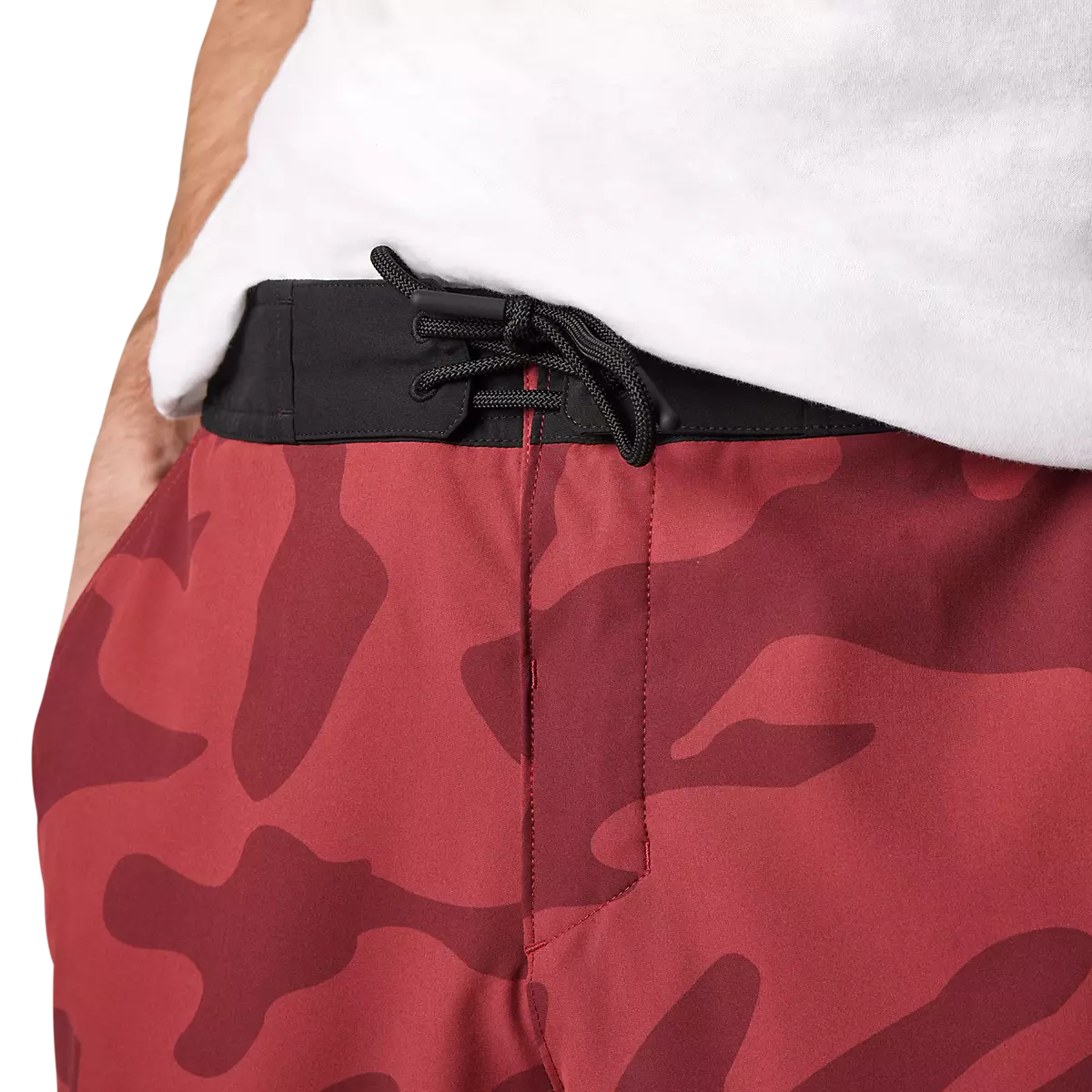 Fox Racing - Vzns Camo Hybrid Shorts-Scarlet (30731-371)