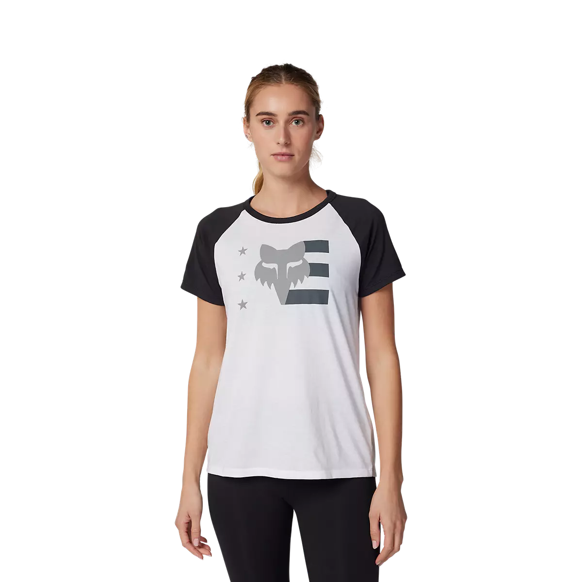 Fox Racing - Unity Raglan Short Sleeve Tee-White (30792-008)