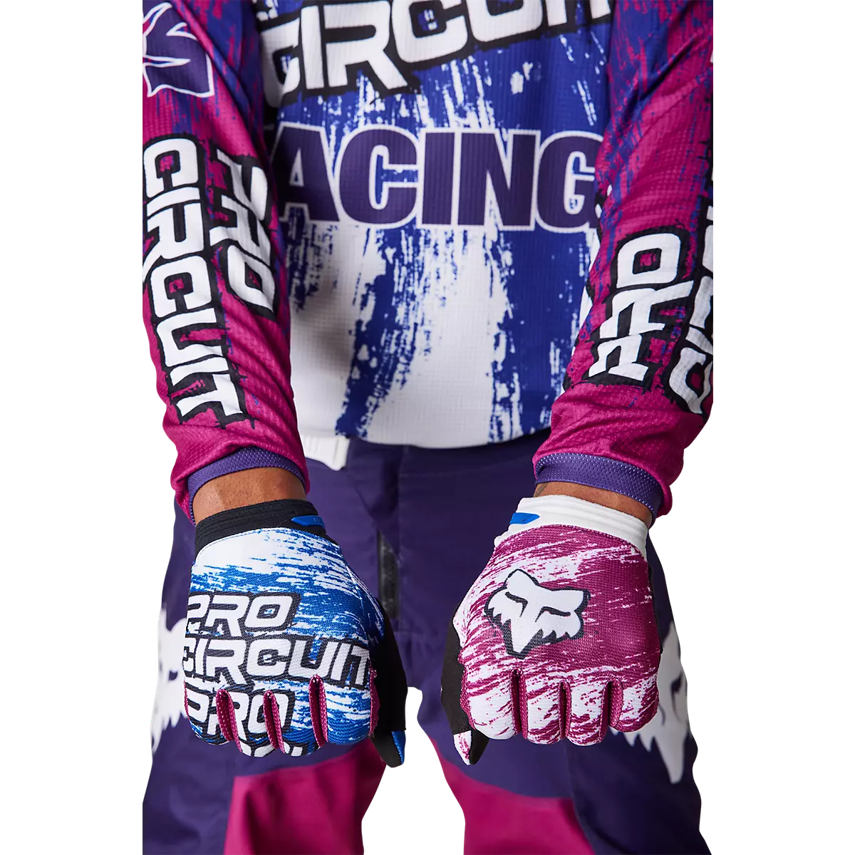 Fox Racing - Pro Circuit 180 Jersey-White/Blue (30853-059)