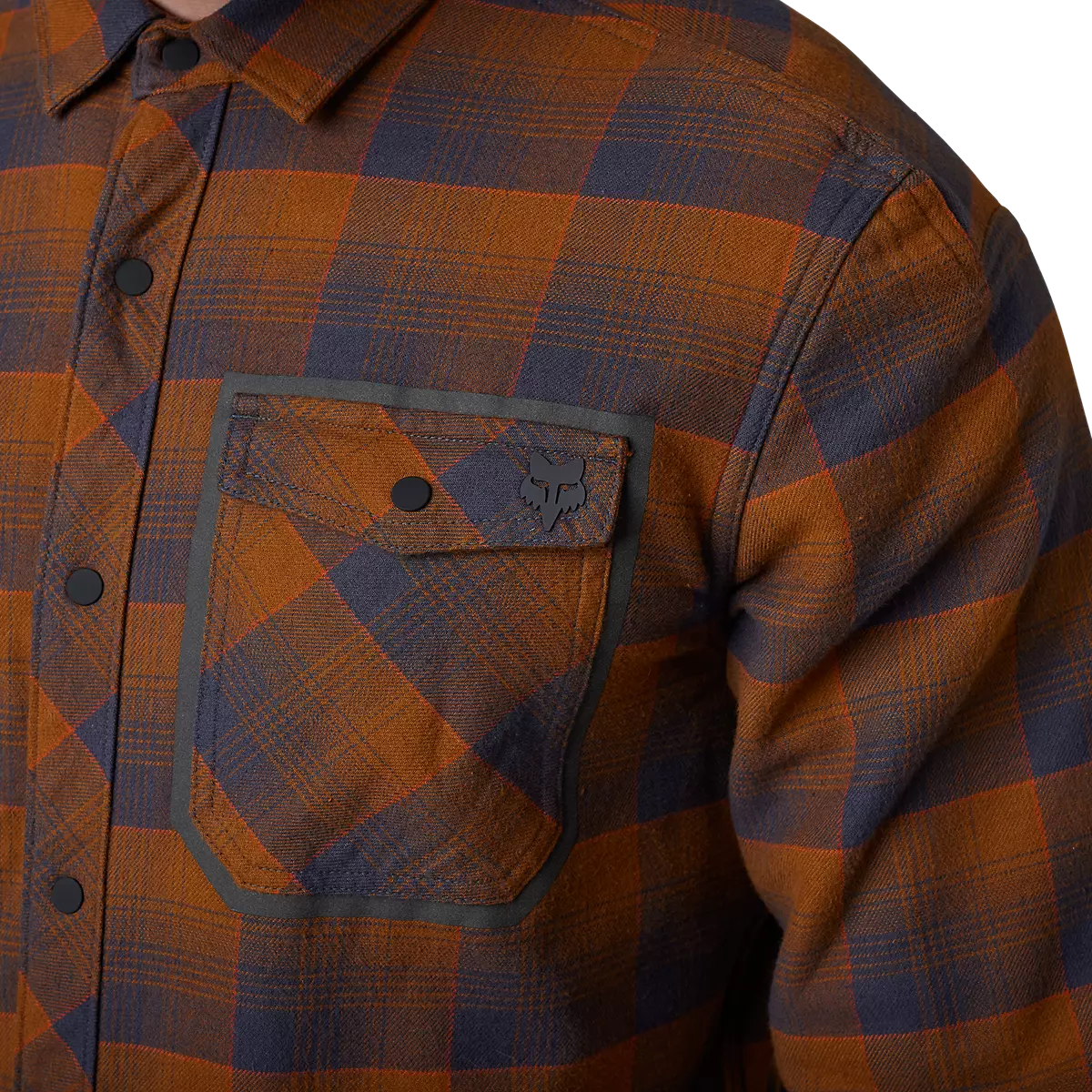Fox Racing - Defend Drive Windblock Flannel-Nutmeg (31085-512)