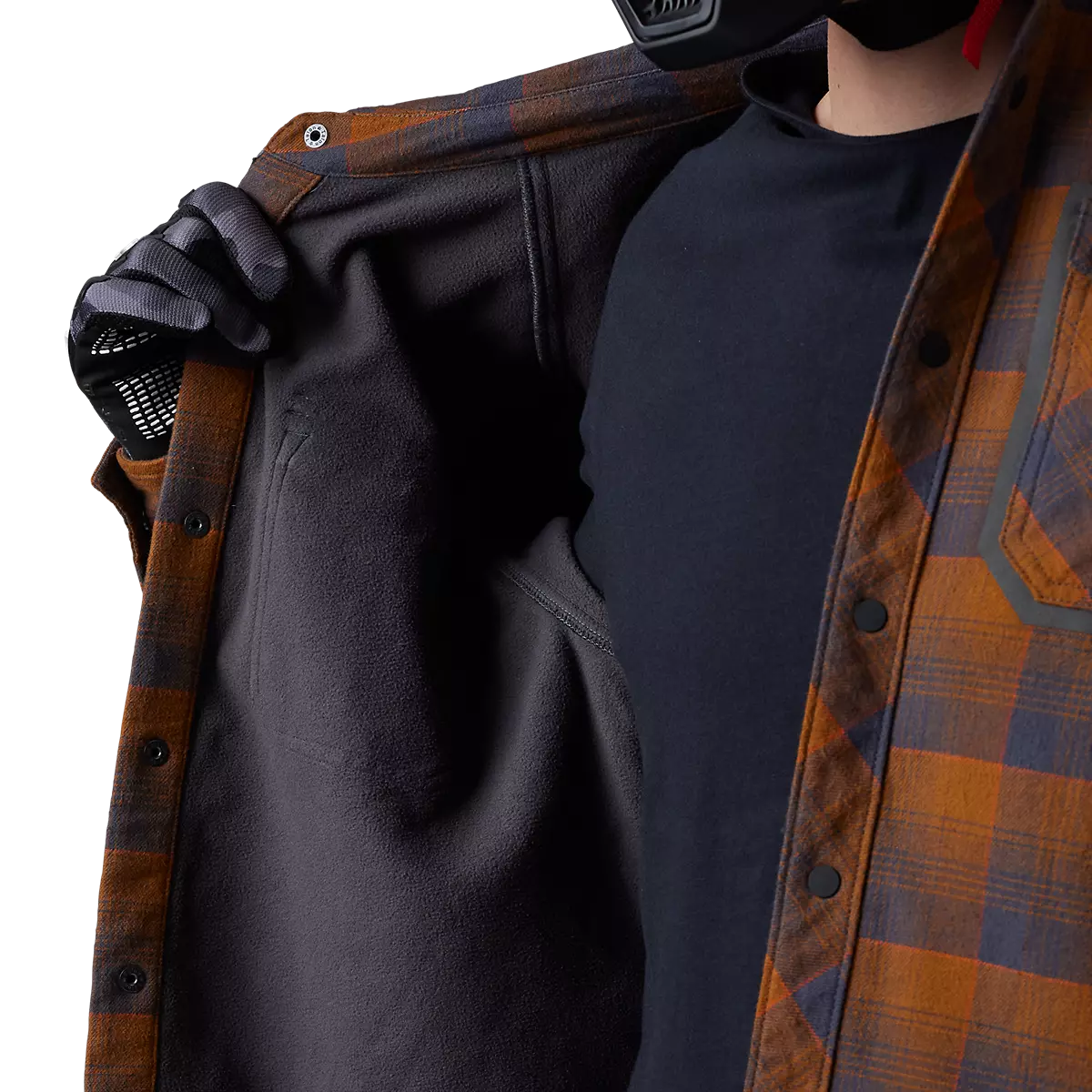 Fox Racing - Defend Drive Windblock Flannel-Nutmeg (31085-512)