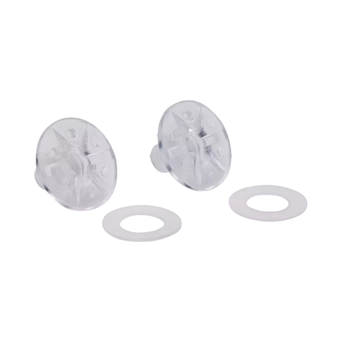 Fox Racing - 22 V1 Visor Screw Kit-Clear (31240-012)