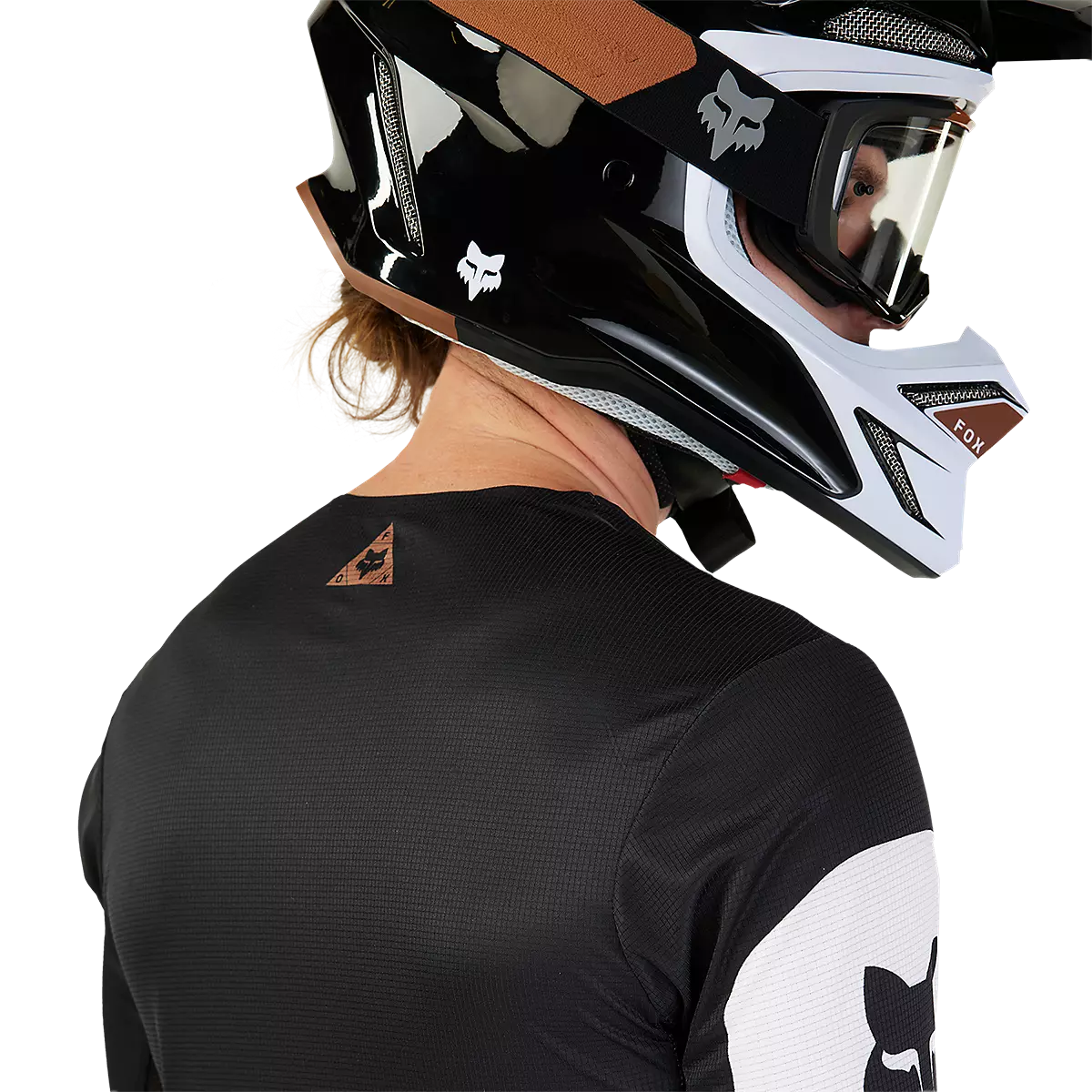 Fox Racing - Flexair Optical Jersey-Black/White (31266-018)