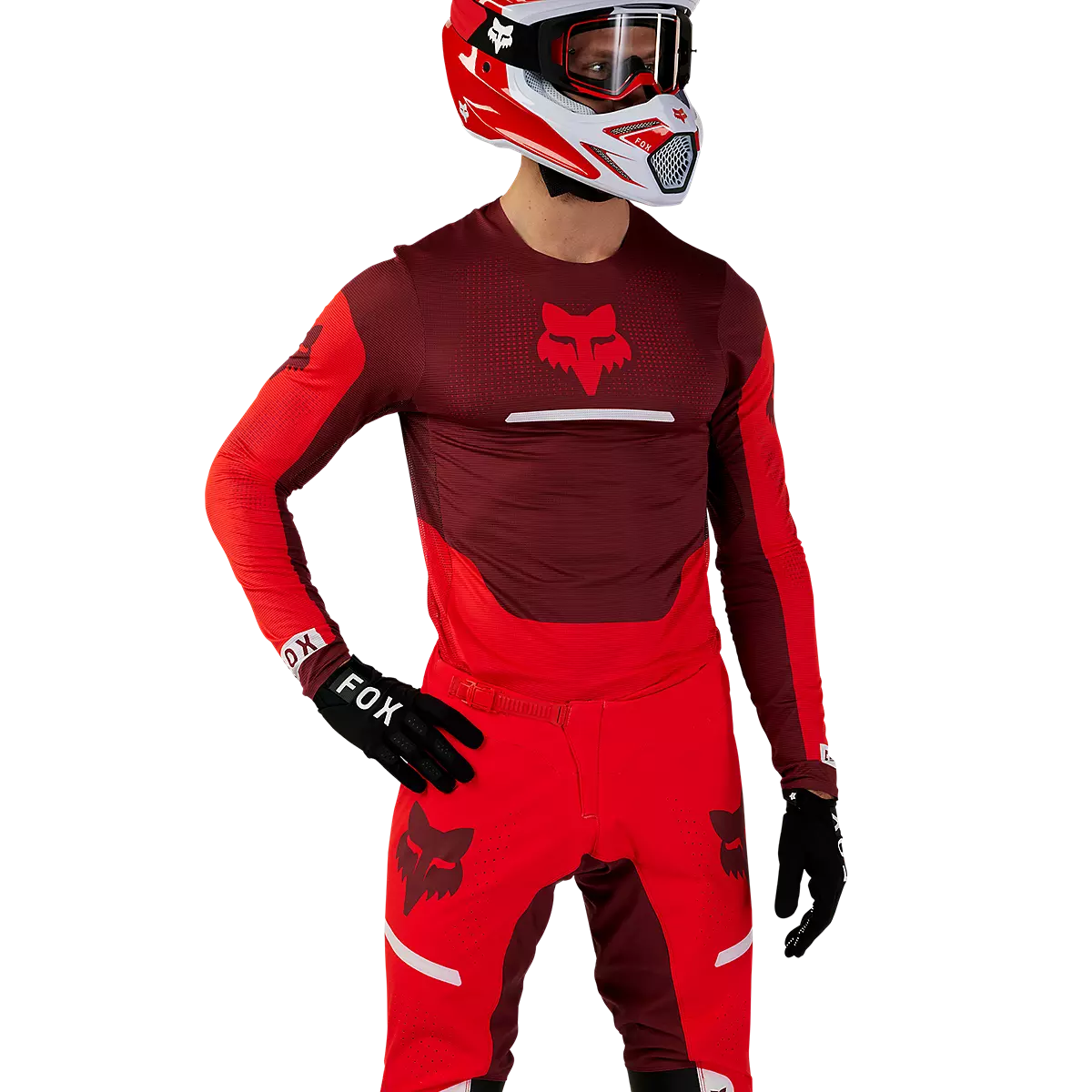 Fox Racing - Flexair Optical Jersey-Flo Red (31266-110)