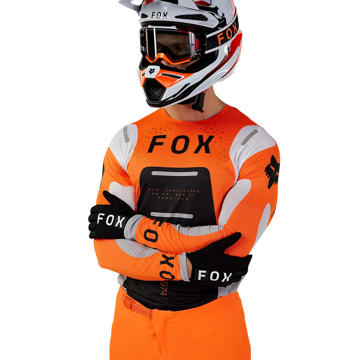 Fox Racing - Flexair Magnetic Jersey-Flo Orange (31267-824)