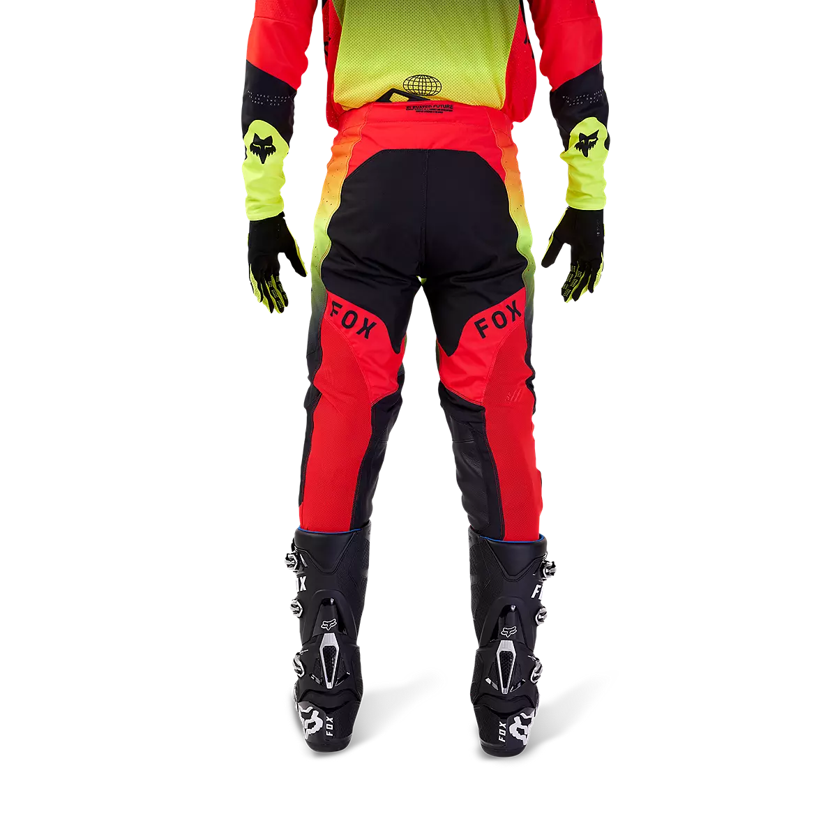 Fox Racing - 360 Revise Pants-Red/Yellow (31292-080)
