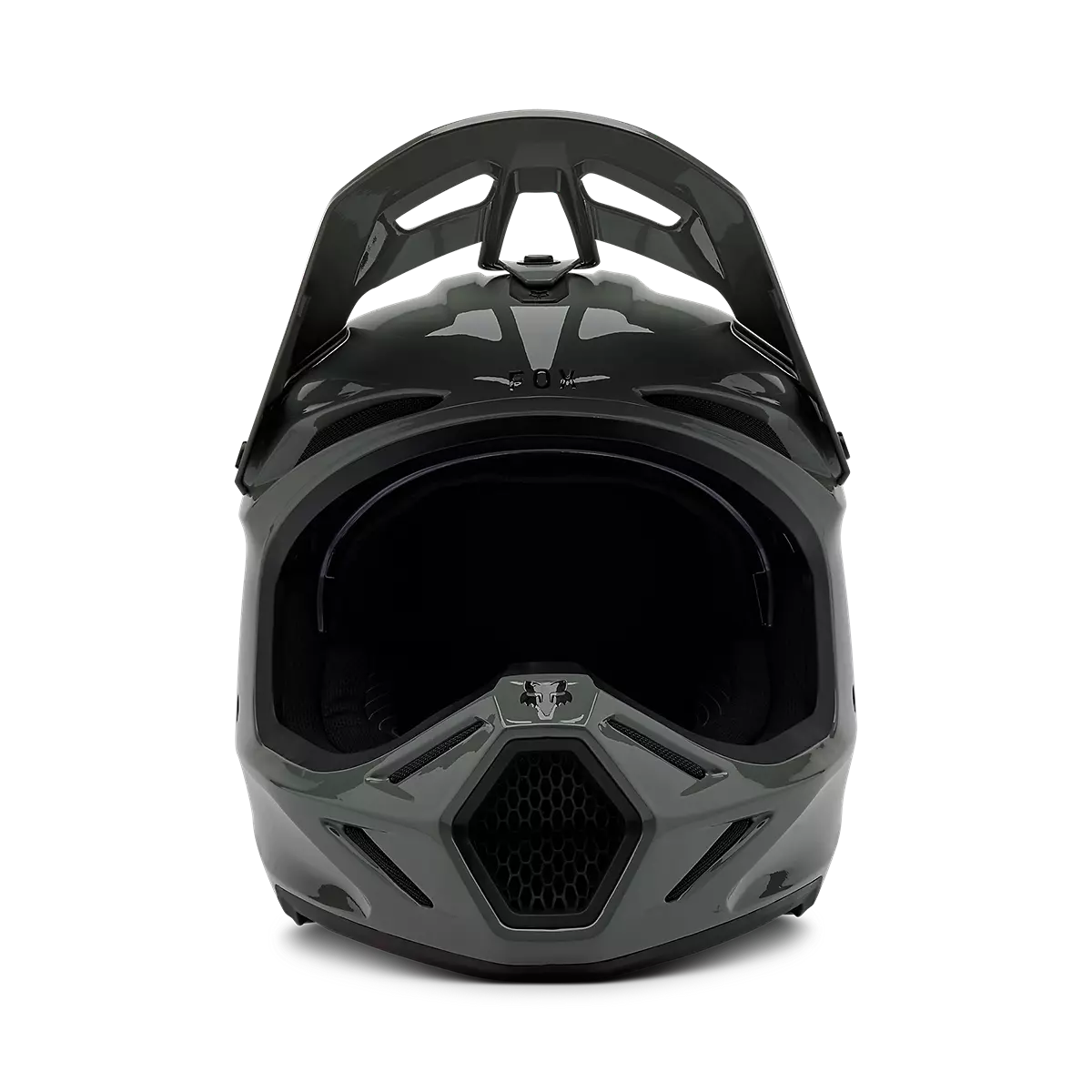 Fox Racing - V3 RS Carbon Solid Helmet-Dark Stone (31361-206)