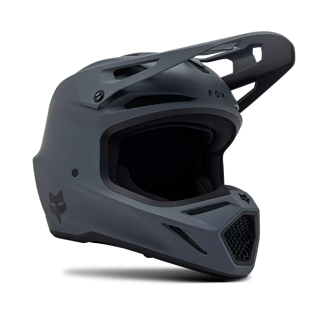 Fox Racing - V3 Solid Helmet-Graphite (31365-103)