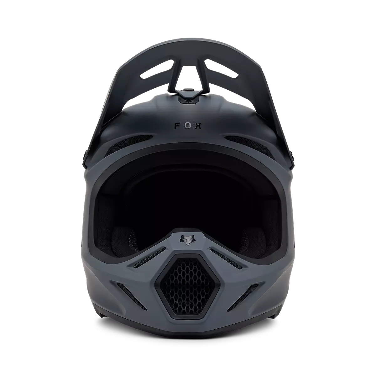 Fox Racing - V3 Solid Helmet-Graphite (31365-103)