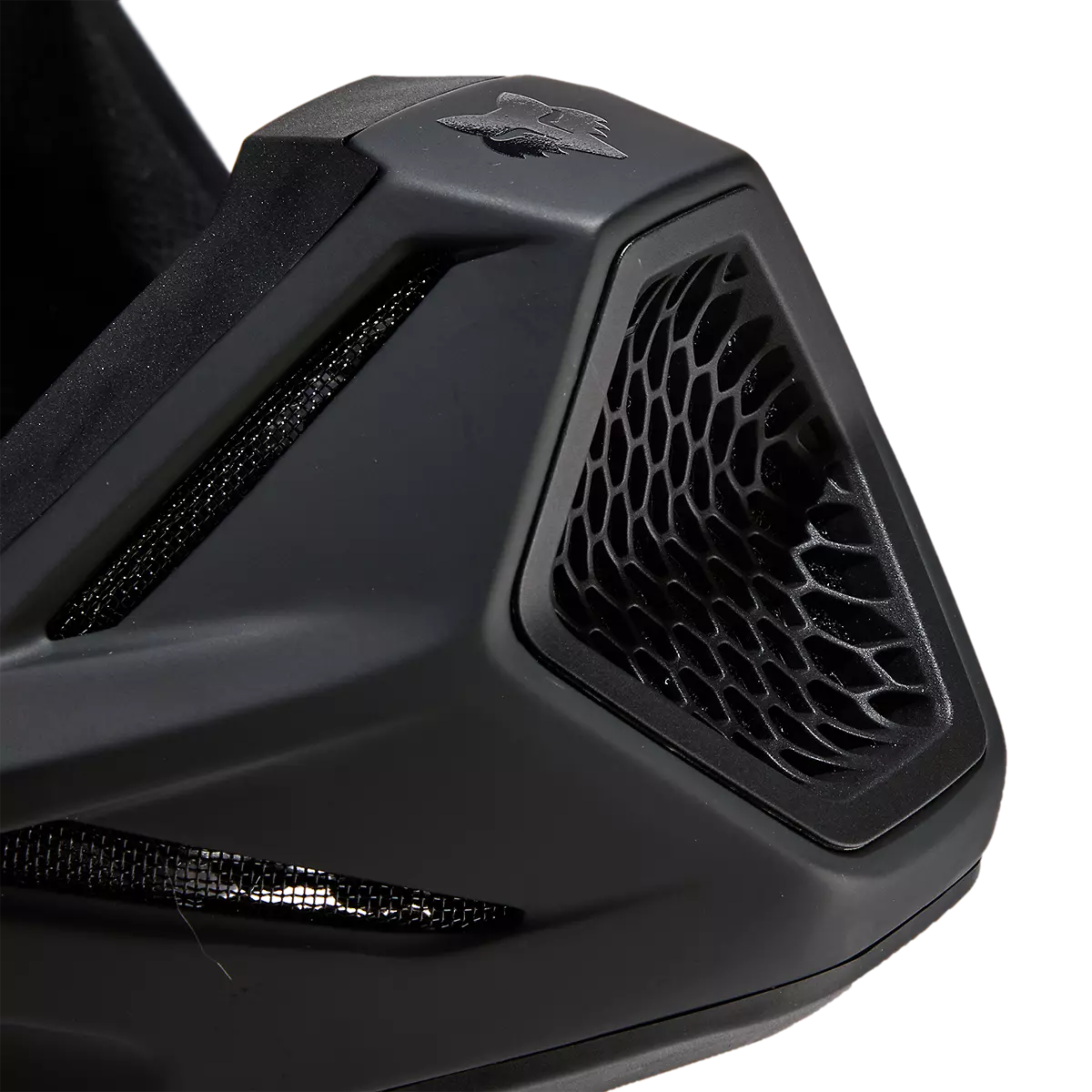 Fox Racing - V3 Solid Helmet-Matte Black (31365-255)