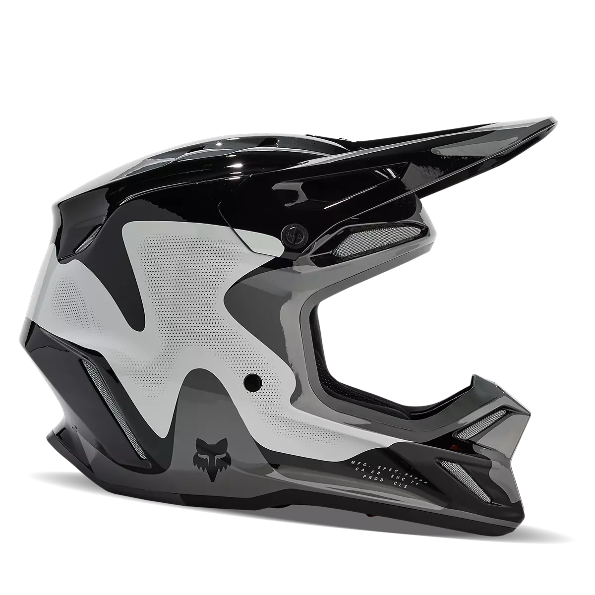 Fox Racing - V3 ReviHelmet-Black/Grey (31366-014)