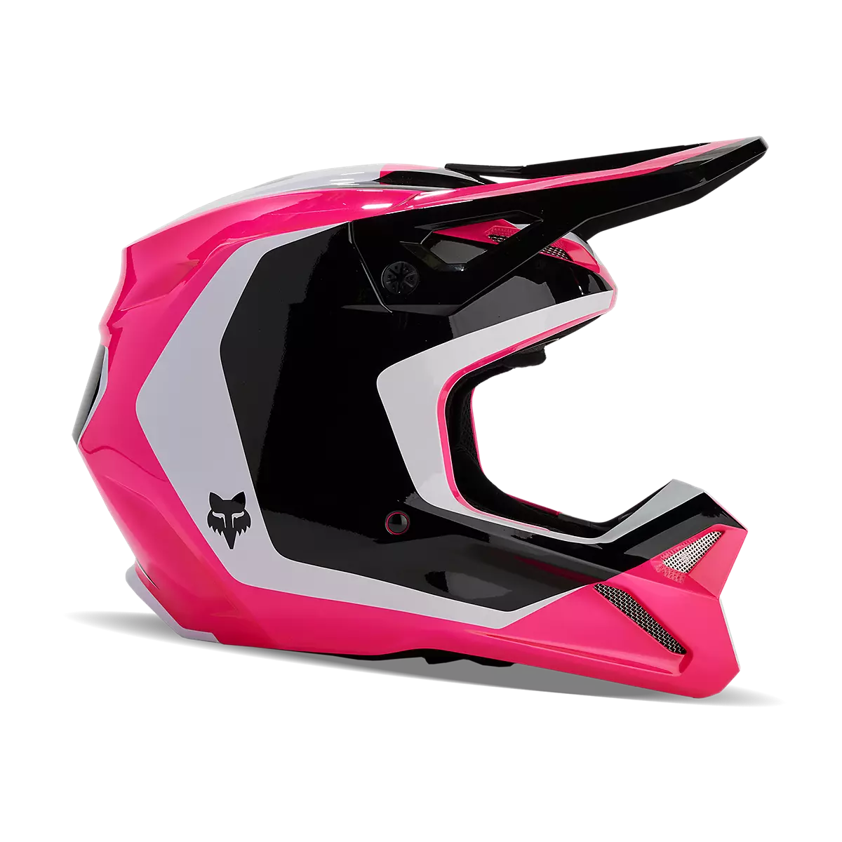 Fox Racing - V1 Nitro Helmet-Black/Pink (31370-285)