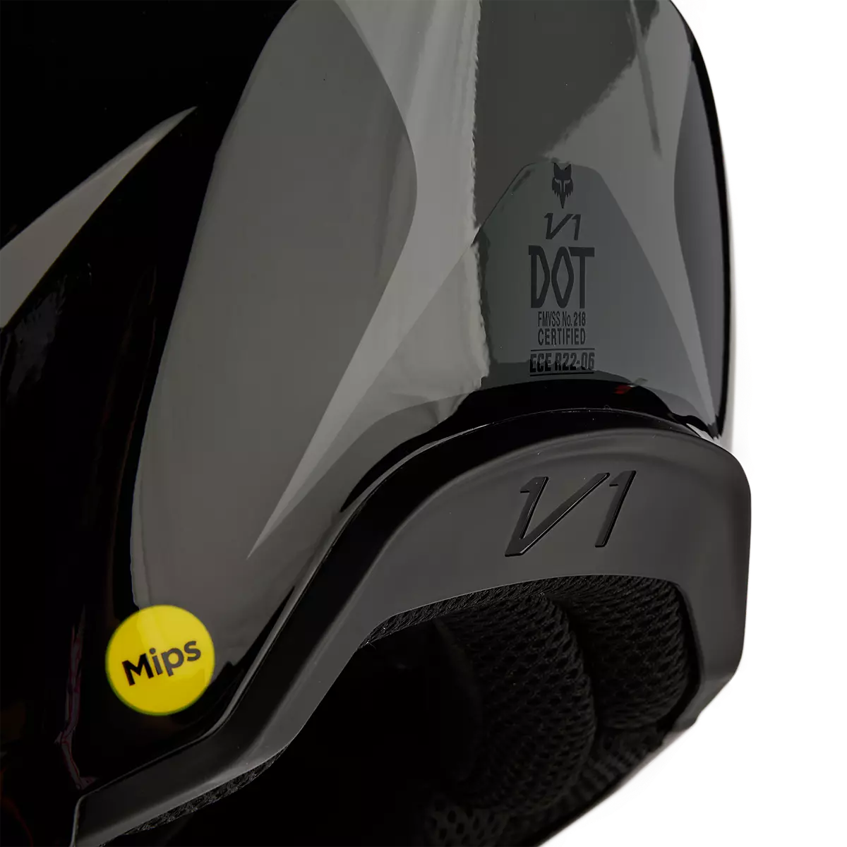 Fox Racing - V1 Nitro Helmet-Dark Shadow (31370-330)