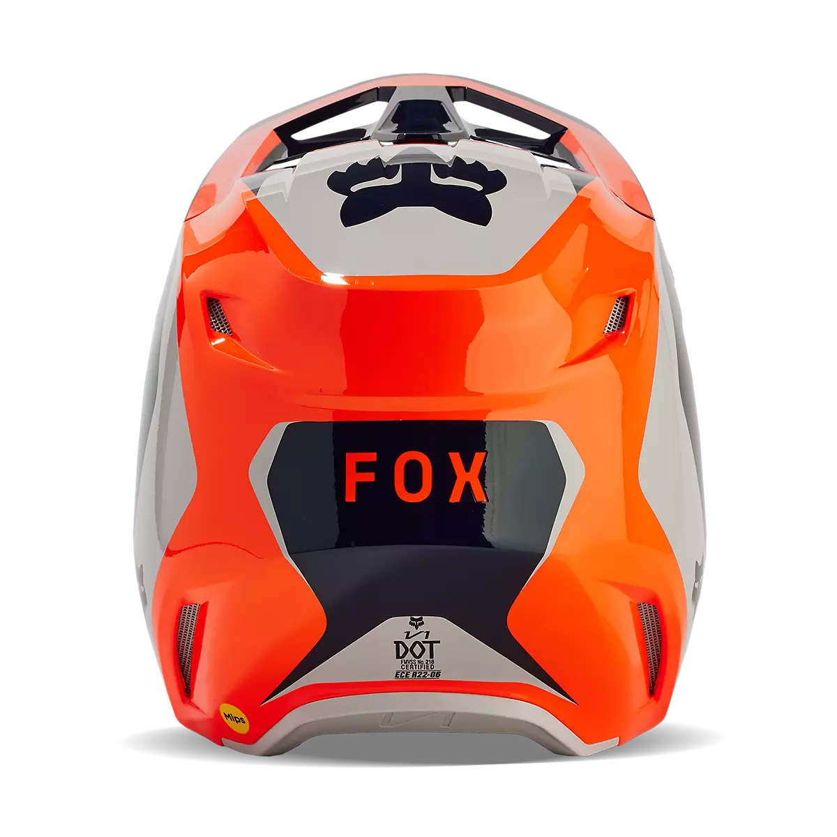 Fox Racing - V1 Nitro Helmet-Flo Orange (31370-824)
