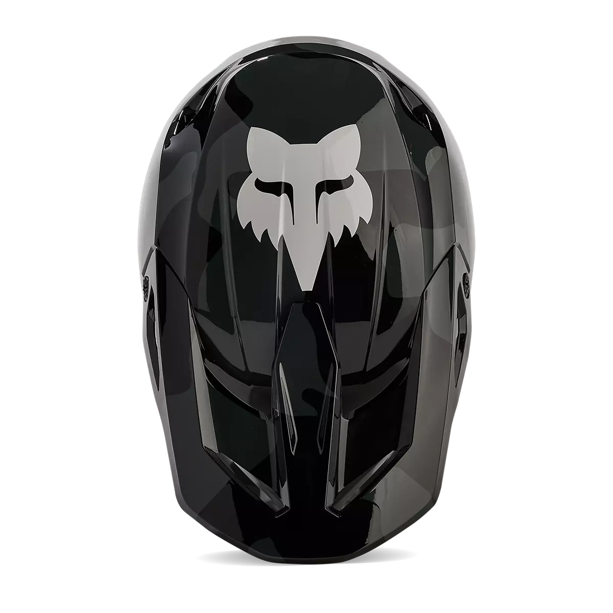 Fox Racing - V1 Bnkr Helmet (31375)-Black Camo (31375-247)