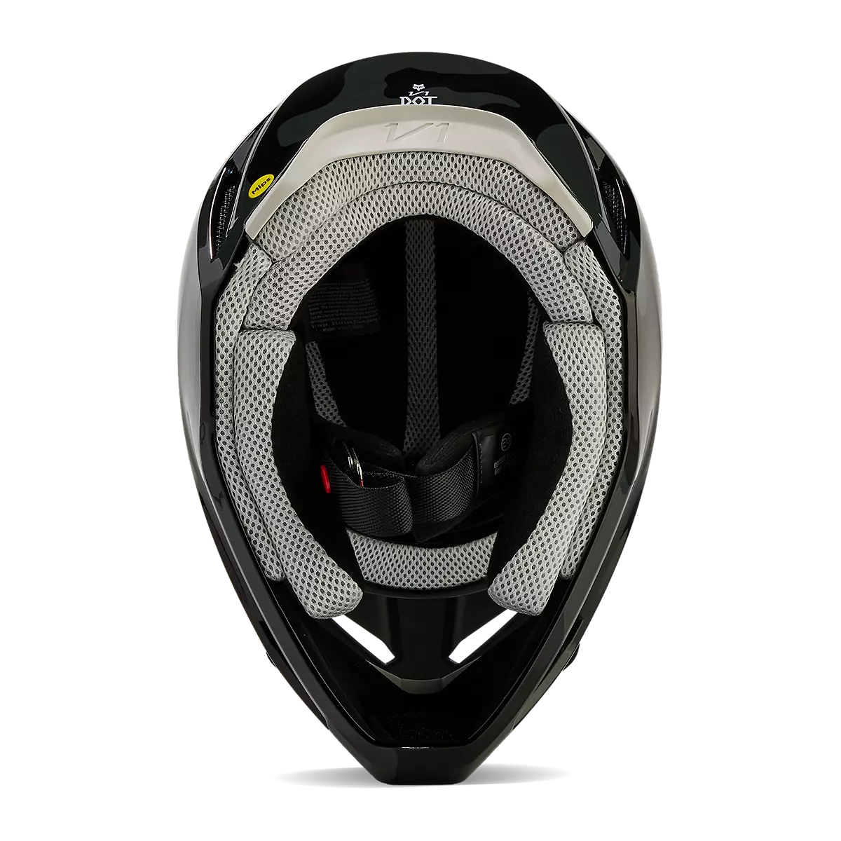 Fox Racing - V1 Bnkr Helmet (31375)-Black Camo (31375-247)