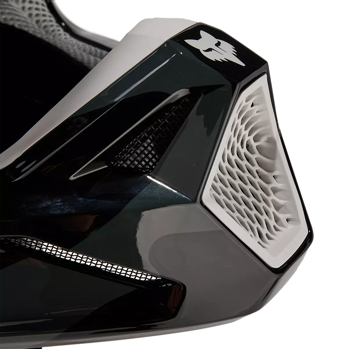 Fox Racing - V1 Bnkr Helmet (31375)-Black Camo (31375-247)