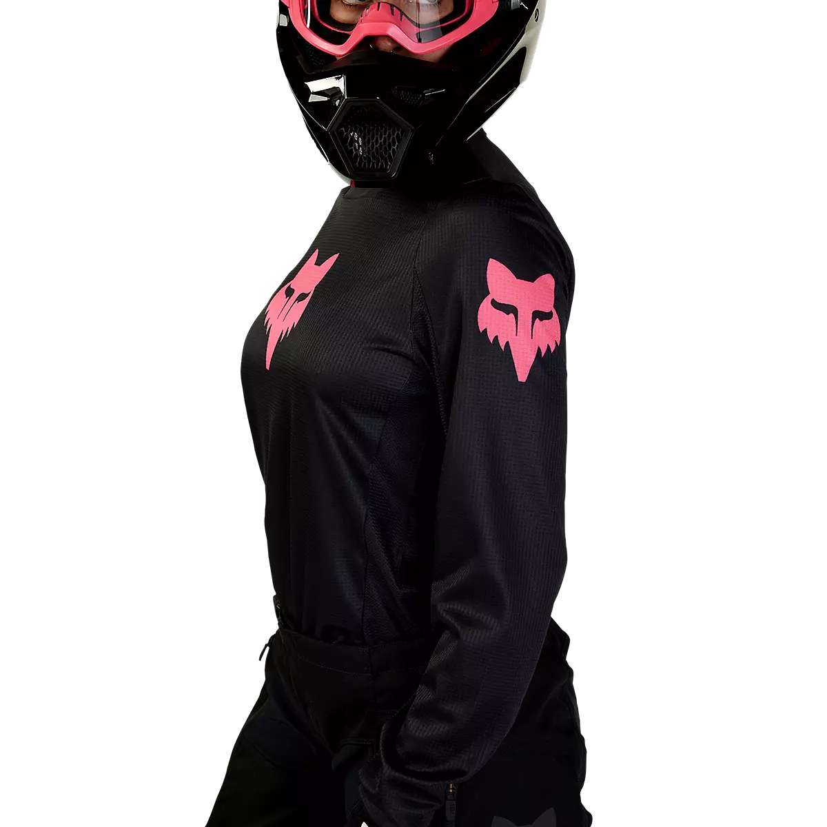 Fox Racing - Womens Blackout Jersey-Black/Black (31381-021)