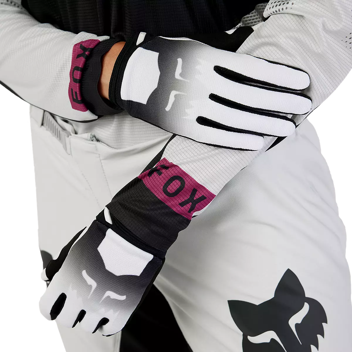 Fox Racing - Womens Flexair Optical Jersey-Grey (31383-006)