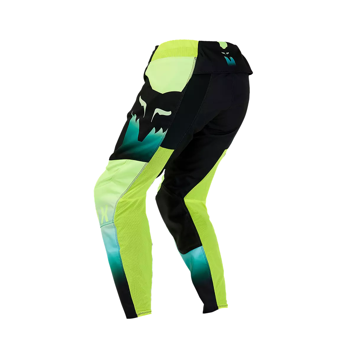 Fox Racing - Womens 180 Flora Pants-Black/Yellow (31386-019)