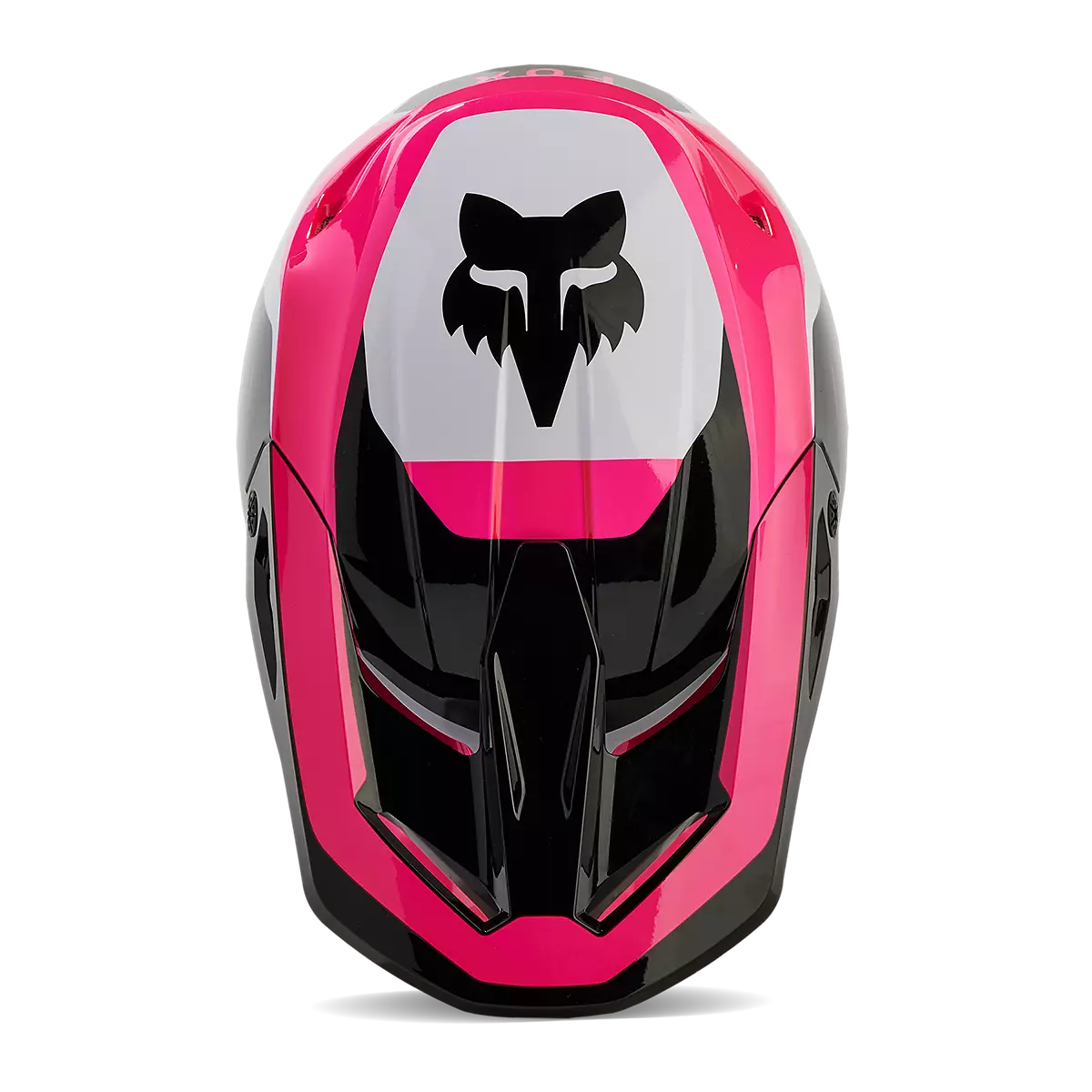 Fox Racing - V1 Nitro Helmet Youth-Black/Pink (31400-285)