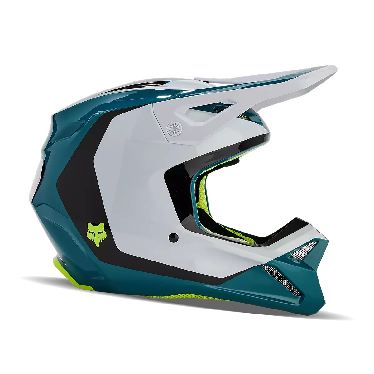 Fox Racing - V1 Nitro Helmet Youth-Maui Blue (31400-551)