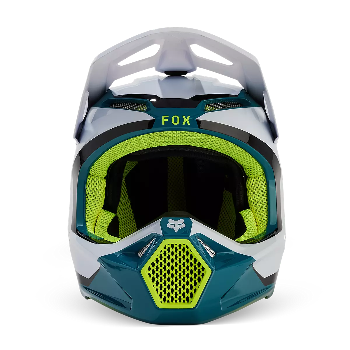 Fox Racing - V1 Nitro Helmet Youth-Maui Blue (31400-551)