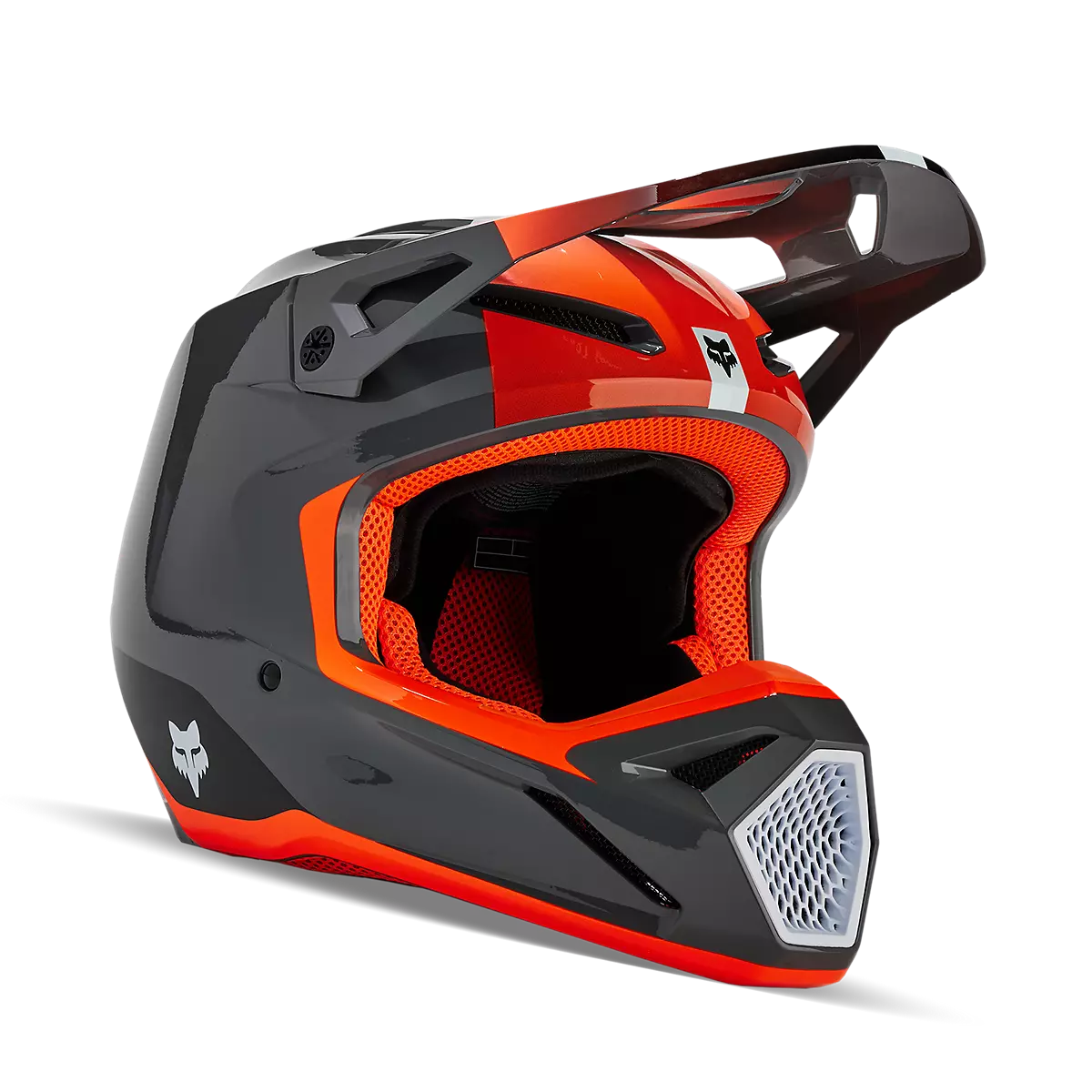 Fox Racing - V1 Ballast Helmet Youth-Grey (31401-006)