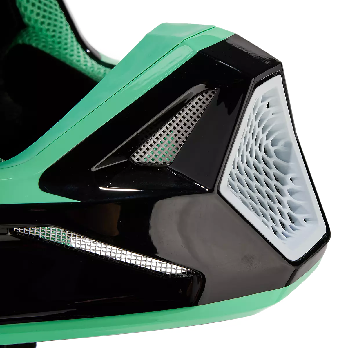 Fox Racing - V1 Ballast Helmet Youth-Black/Blue (31401-013)