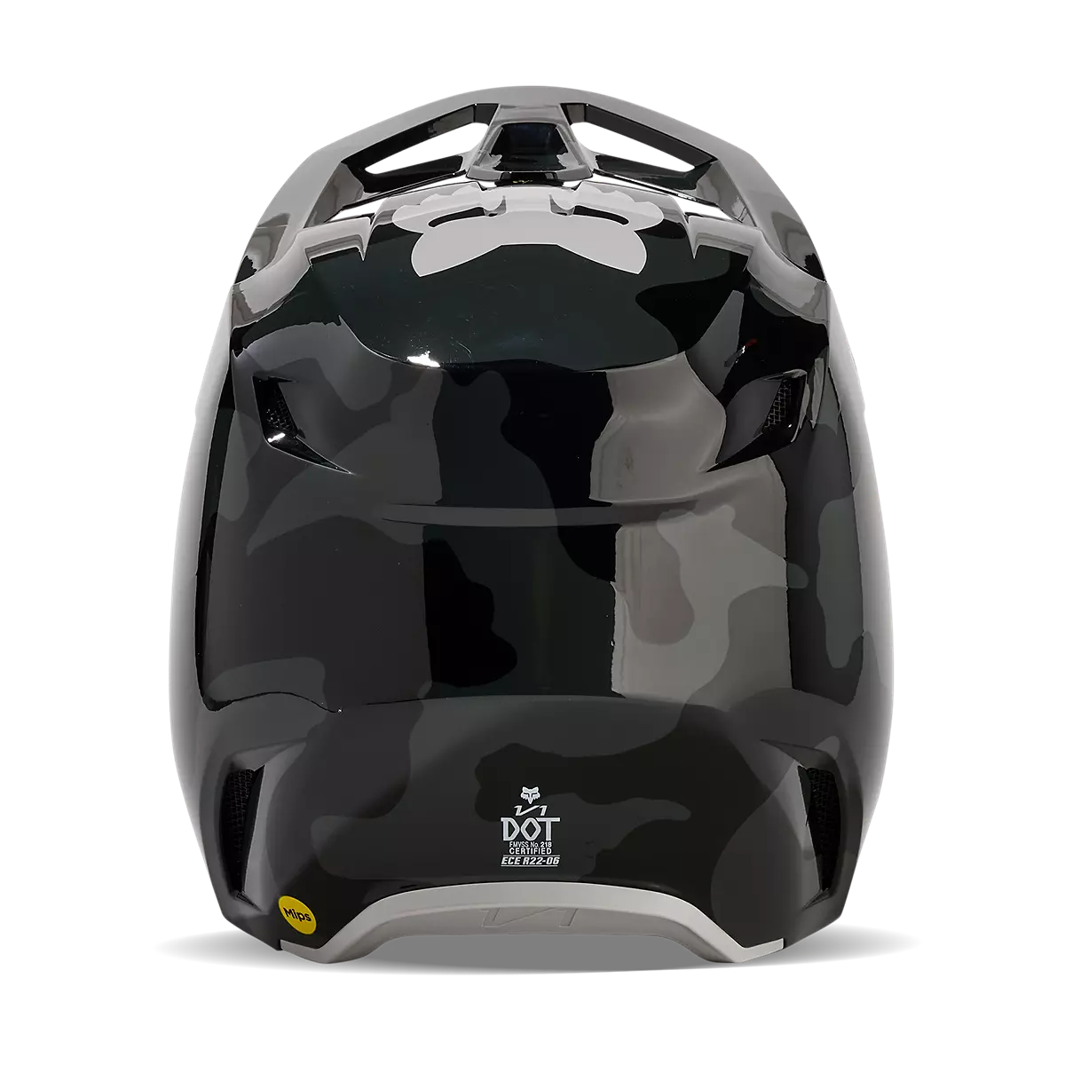 Fox Racing - V1 Bnkr Helmet Youth-Black Camo (31404-247)