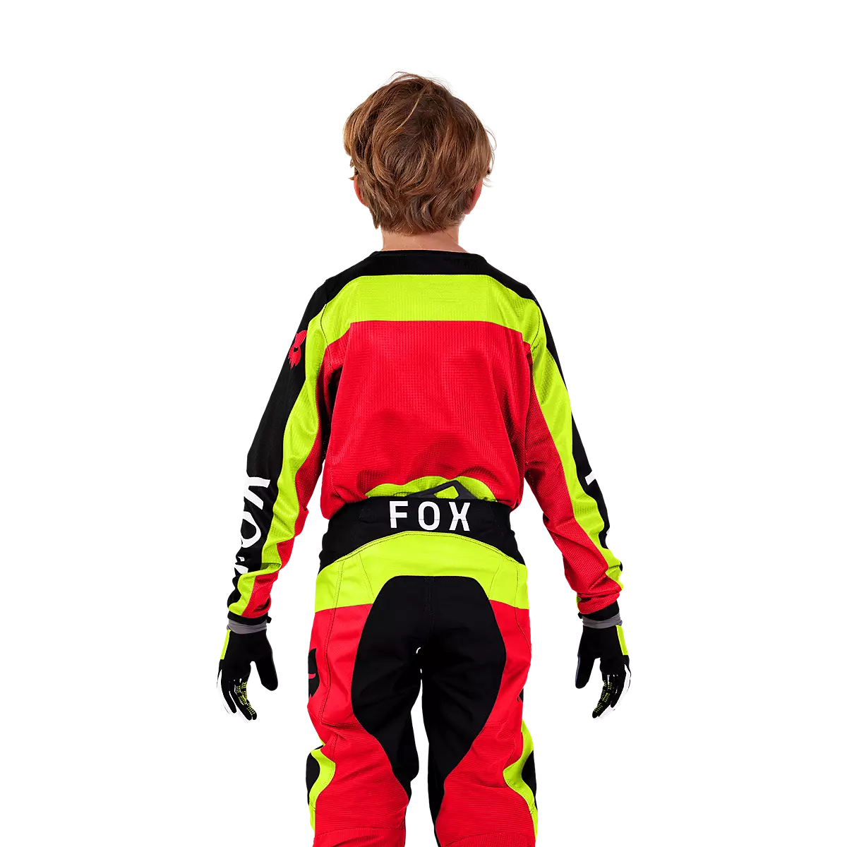 Fox Racing - Youth 180 Ballast Jersey-Black/Red (31426-017)