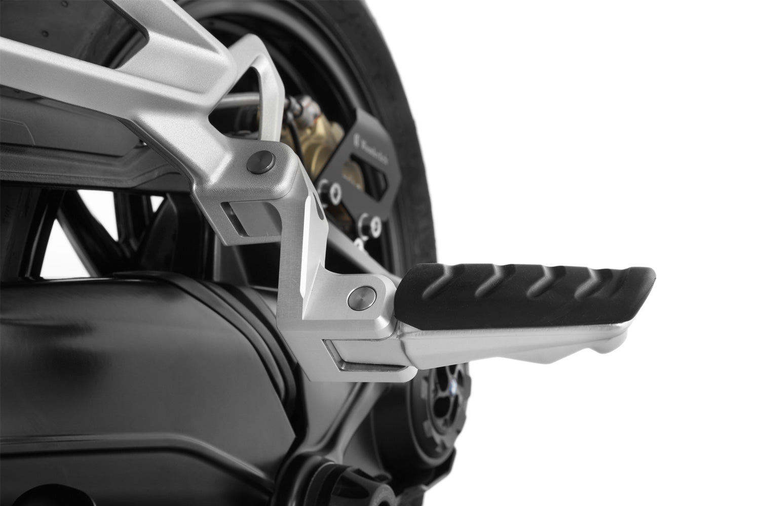 Approx. 45 mm lower compared to the position of the original footrests