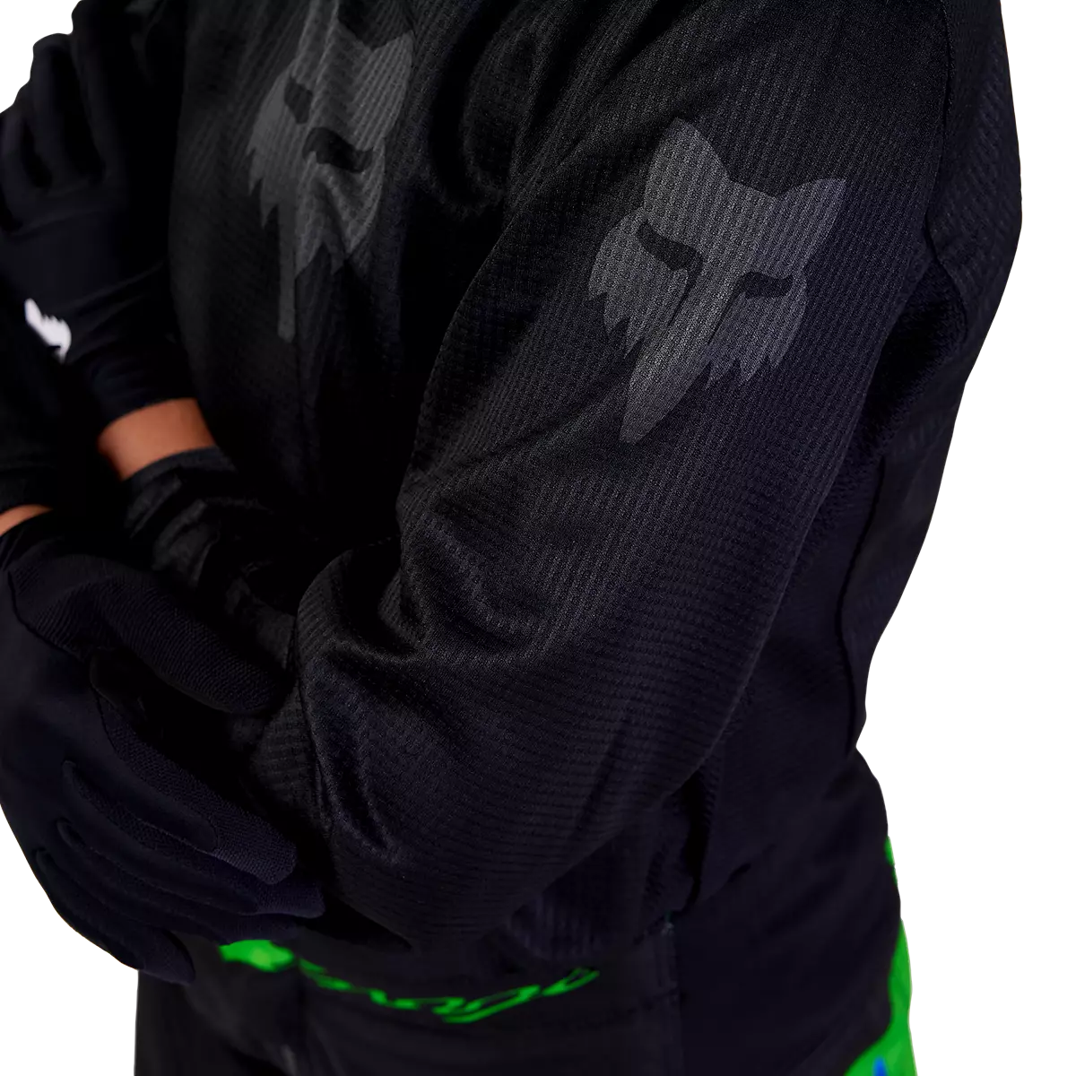 Fox Racing - Youth Blackout Jersey-Black/Black (31430-021)